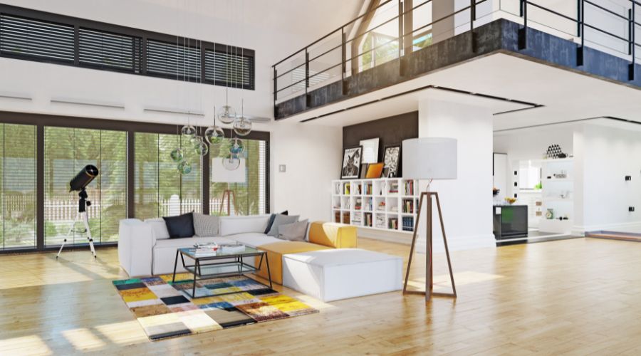 Residence interior painting Yaoundé