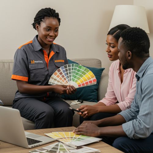 Consultation des Couleurs — H Painting Yaoundé
