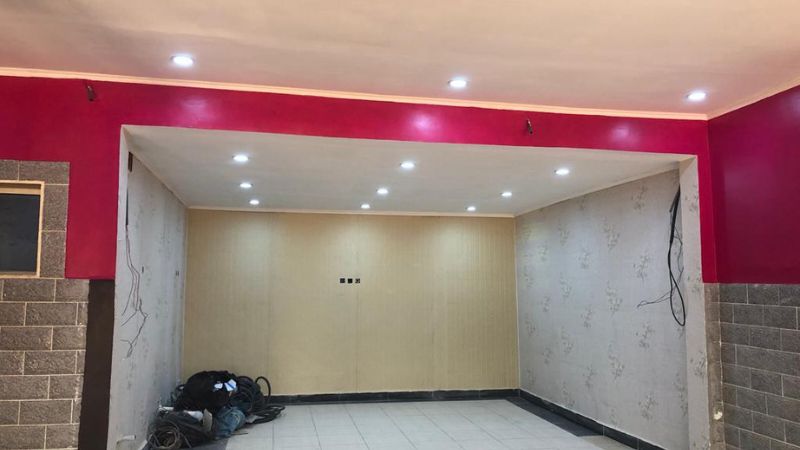 Interior wall painting